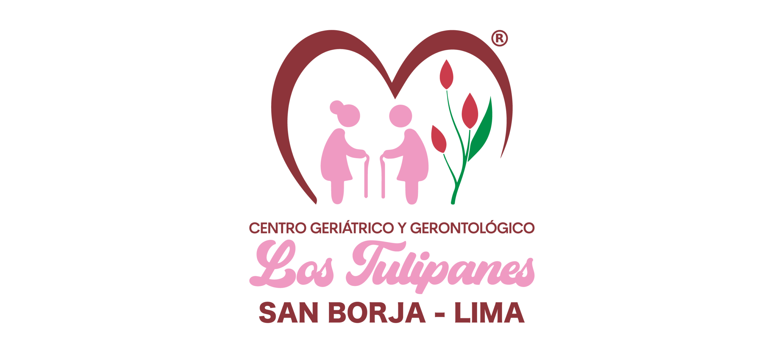 Diseño de Flyers Publicitarios para Casa de Reposo Los Tulipanes en Lima y Huancayo. Comunicación visual estratégica para el cuidado del adulto mayor realizada por Cristhian Estudio.