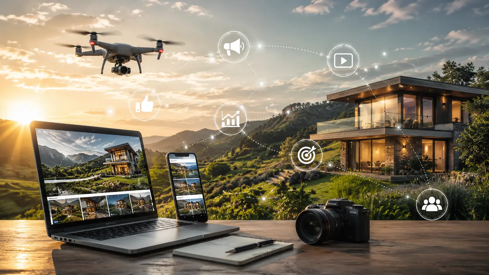 Marketing Inmobiliario en el Perú: Cómo Combinar Diseño Web y Video para Vender Proyectos Campestres