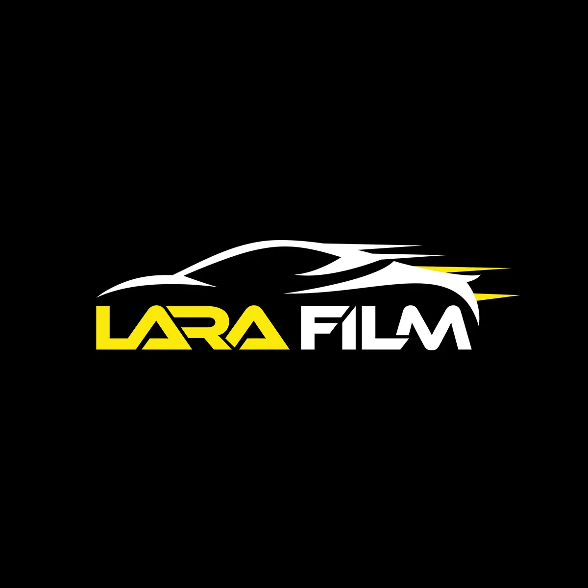 Isologotipo de Larafilm Group en la sección de testimonios de desarrollo web automotriz de Cristhian Estudio.