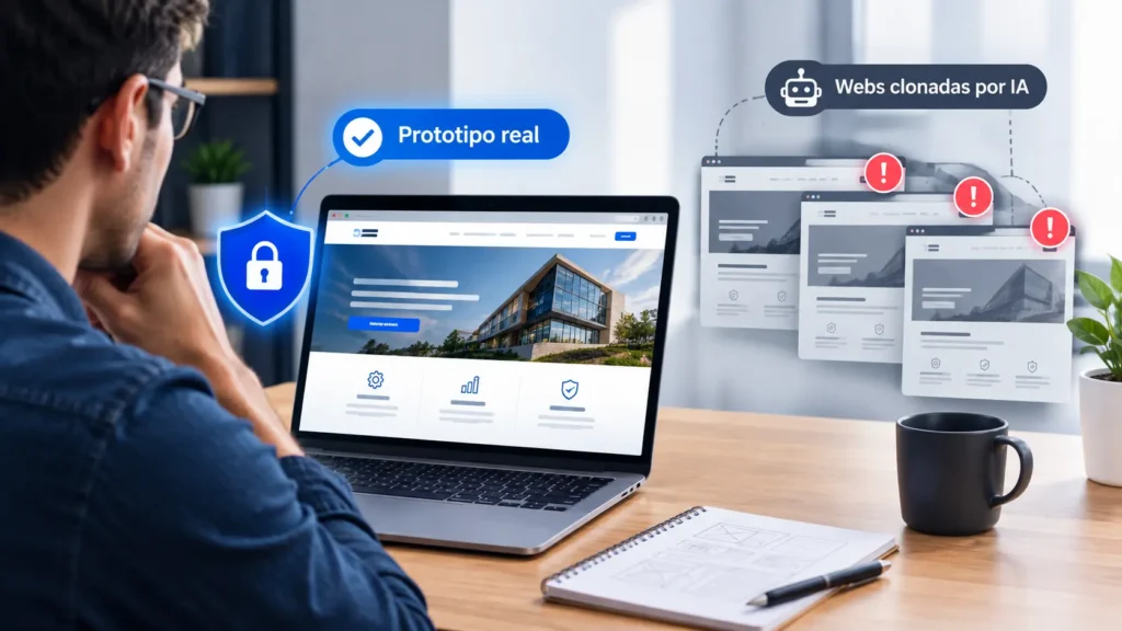 strategia de validación comercial con prototipos interactivos de diseño web antes de realizar inversiones - Cristhian Estudio.